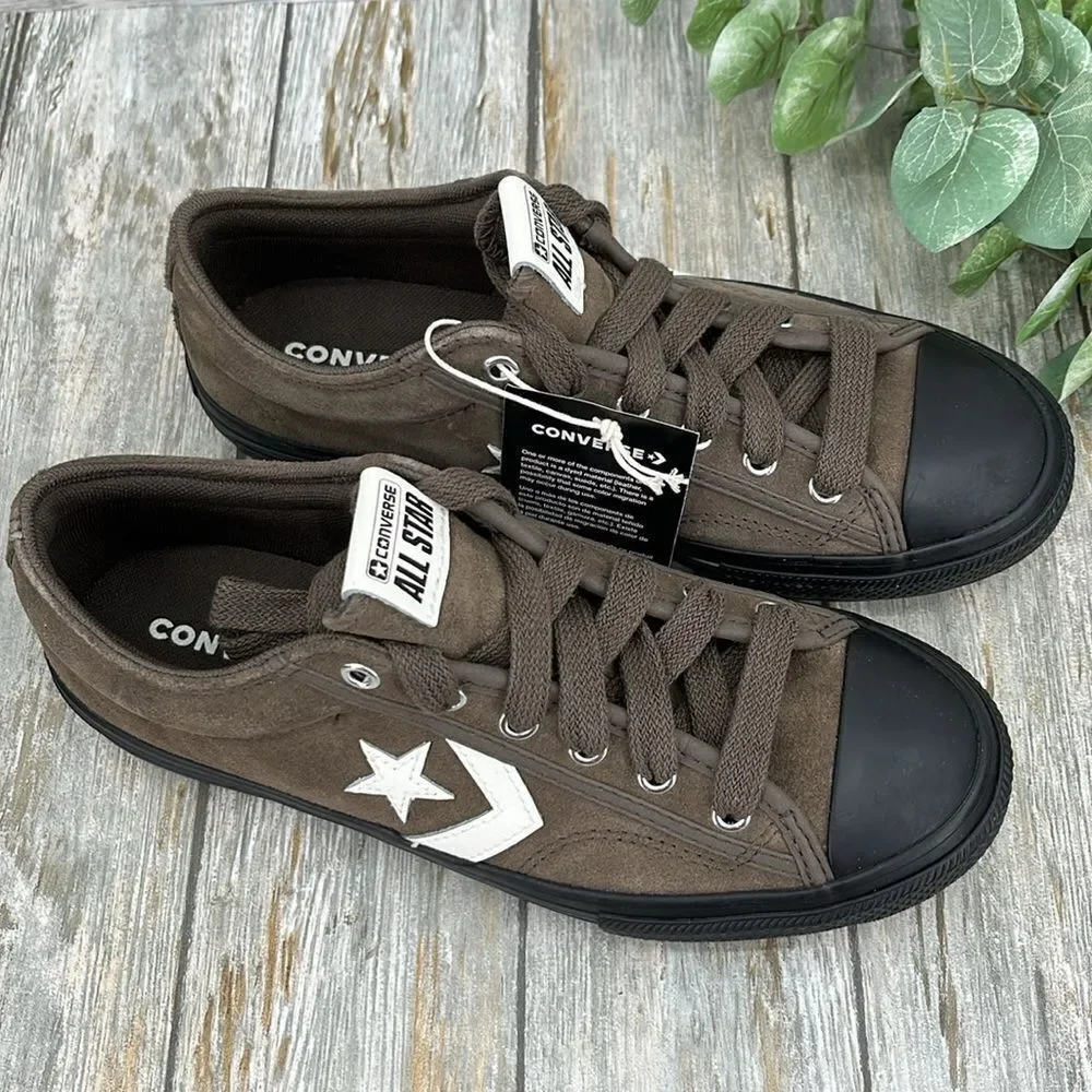 Big Kid Converse All Star Player 76 Suede Sneakers Shoes Size 5